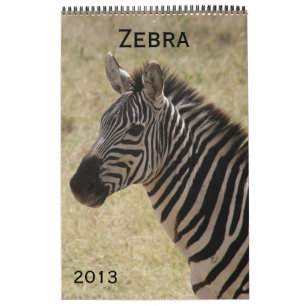 Mural calendrier du zèbre 2013