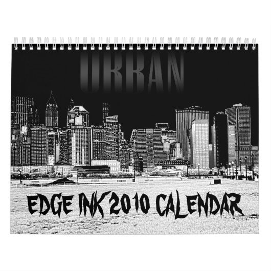 Mural Calendrier Edge Ink 2010 (Protection)