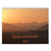 Mural Calendrier Égypte et Jordanie 2011 (Protection)