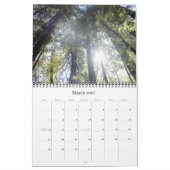 Mural Calendrier en bois de Muir (Mar 2027)