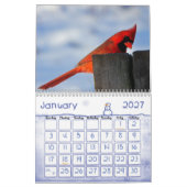 Mural Calendrier Enfants - 2023 - Oiseaux (Jan 2027)