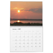 Mural Calendrier ensoleillé 2017 (Jan 2027)