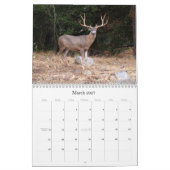 Mural Calendrier États-Unis (Mar 2027)