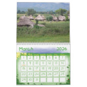 Mural Calendrier éthiopien (Mar 2026)