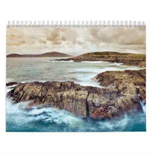 Mural Calendrier externe de Hebrides