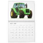 Mural Calendrier fait sur commande de camion de (Mar 2027)