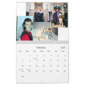 Mural calendrier familial (Feb 2027)