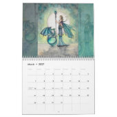 Mural Calendrier Fée 2016 par Molly Harrison Fantasy Art (Mar 2027)