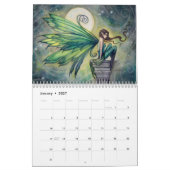 Mural Calendrier Fée 2016 par Molly Harrison Fantasy Art (Jan 2027)