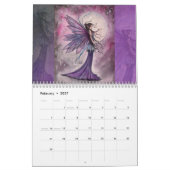 Mural Calendrier Fée 2016 par Molly Harrison Fantasy Art (Feb 2027)