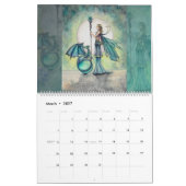 Mural Calendrier Fée 2016 par Molly Harrison Fantasy Art (Mar 2027)