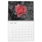 Mural Calendrier Fleur distinctive 2017 (Jan 2027)