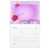 Mural Calendrier Fleurs 2011 (Feb 2027)