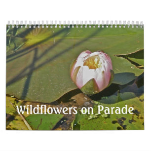 Mural Calendrier - Fleurs sauvages à la parade