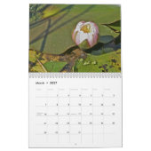 Mural Calendrier - Fleurs sauvages à la parade (Mar 2027)