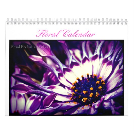 Mural Calendrier floral (Protection)