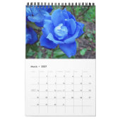 Mural Calendrier floral 2014 12 mois d'une page (Mar 2027)