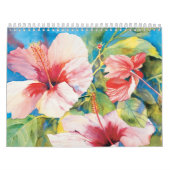 Mural Calendrier floral hawaïen (Protection)