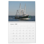 Mural Calendrier frais de fruits de mer (Jan 2027)