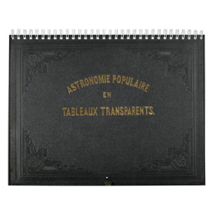 Mural Calendrier français d'astronomie