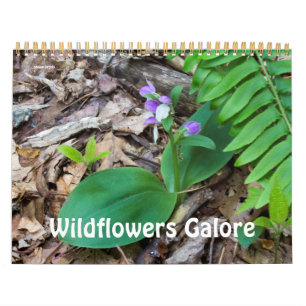Mural Calendrier ~ Galore Fleur sauvage