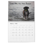 Mural Calendrier hirsute artistique 2015 de Digital (Feb 2026)