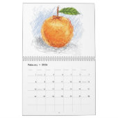 Mural calendrier I de 2013 fruits (Feb 2026)