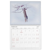 Mural Calendrier - images assorties - avec de grands (Feb 2027)