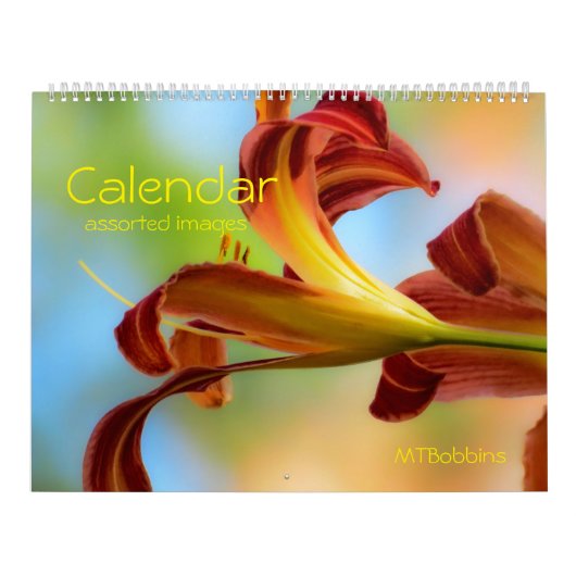 Mural Calendrier - images assorties - avec de grands (Protection)