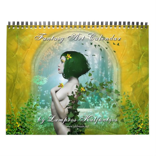 Mural Calendrier Imaginaire Art (Protection)