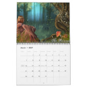 Mural Calendrier Imaginaire Art (Mar 2027)