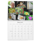 Mural Calendrier imprimé par coutume (Mar 2027)