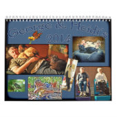 Mural Calendrier imprimé par coutume (Protection)