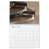 Mural Calendrier imprimé par coutume d'outils de (Feb 2027)