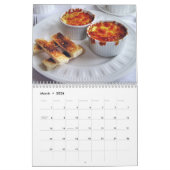 Mural Calendrier irlandais de petit déjeuner (Mar 2026)