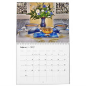 Mural Calendrier irlandais de petit déjeuner (Feb 2027)