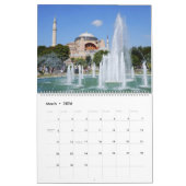 Mural Calendrier Istanbul 24 mois (Mar 2026)