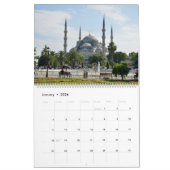 Mural Calendrier Istanbul 24 mois (Jan 2026)