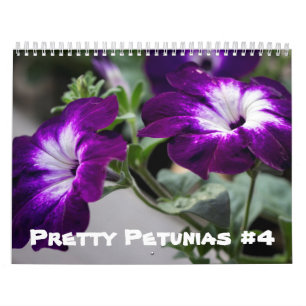 Mural Calendrier - Jolies Petunias #4
