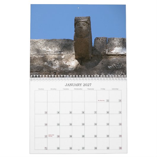 Mural Calendrier liturgique arménien 2015 (Jan 2027)