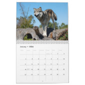Mural Calendrier - loups - 2014 (Jan 2026)