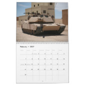 Mural Calendrier M1 Abrams (Feb 2027)