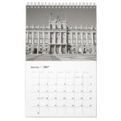 Mural Calendrier Madrid 12 mois (Jan 2027)