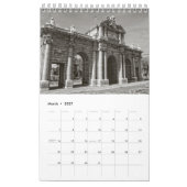 Mural Calendrier Madrid 12 mois (Mar 2027)