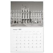 Mural Calendrier Madrid 12 mois (Jan 2027)