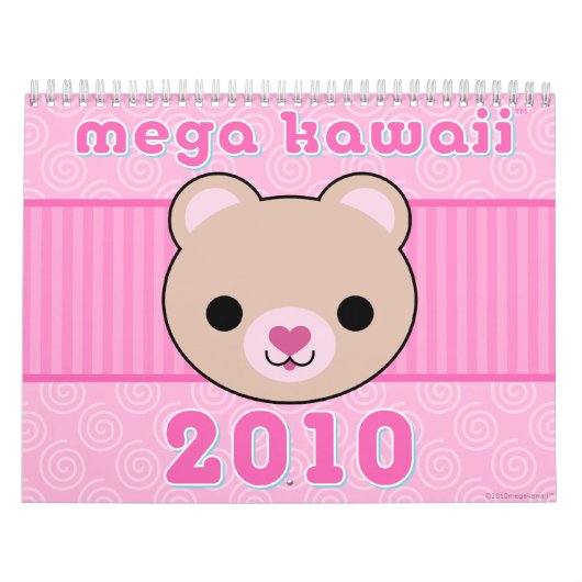 Mural Calendrier méga de Kawaii 2010 (Protection)