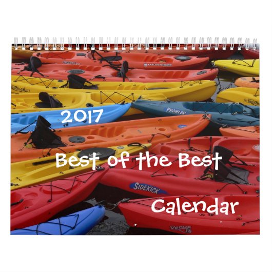 Mural Calendrier Meilleur de 2017 (Protection)