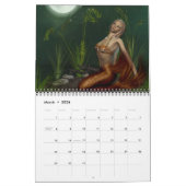 Mural calendrier mermaid (Mar 2026)