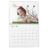 Mural Calendrier mignon 2012 d'enfants (Mar 2027)