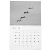 Mural Calendrier militaire d'aviation (Feb 2026)